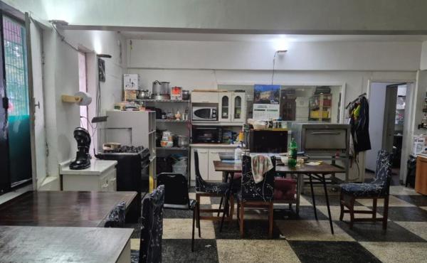 Comedor de la propiedad de Bueras con Ecuador