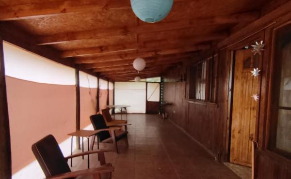 Terraza cabaña
