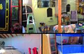 -Puerta de entrada a casa principal
-Estacionamiento techado (piso de cerámica)
-Piscina rustica (piso de cerámica)
-Terraza incluye sillones, televisor, parrilla, maseteros con plantas (piso de madera)
