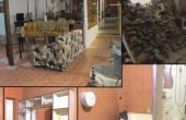 -Sala grande bien iluminada, incluye sillones, mesa de centro, televisor y muebles (piso de cerámica)
-Muro de piedras para poner plantas, ventanal grande
-Baño principal amplio, incluye tina, mueble empotrado de material solido con cerámica (piso de cerámica)