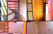 -Puerta de entrada al mini departamento frante a la terraza
-Escalera caracol de fierro
-Puerta de acceso al mini departamento
-Baño del mini departamento con ducha, incluye muebles (piso de cerámica)